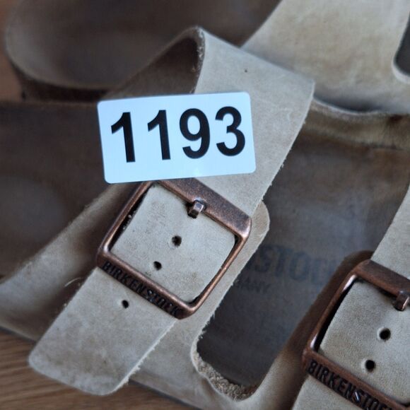Birkenstock Arizona Sandals Women’s 5 5.5 36 Tan Leather Classic Shoes